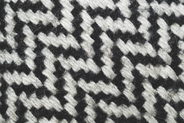 istock Wool carpet background. knitted rug close up 1330652245