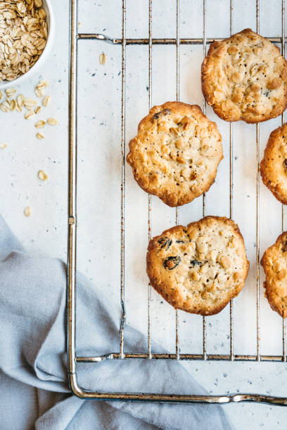 istock Homemade oatmeal cookies. 1330661421