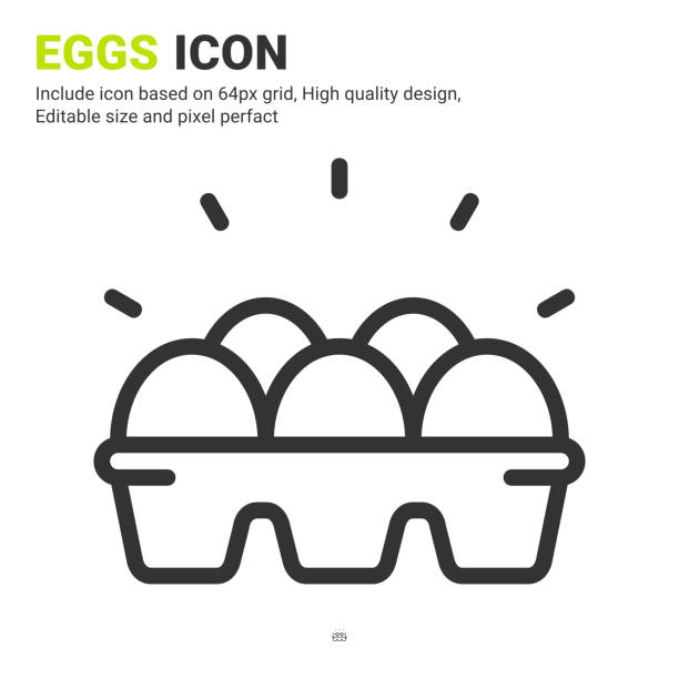  .  Cajas De Huevos Ilustraciones, gráficos vectoriales libres de derechos y clip art