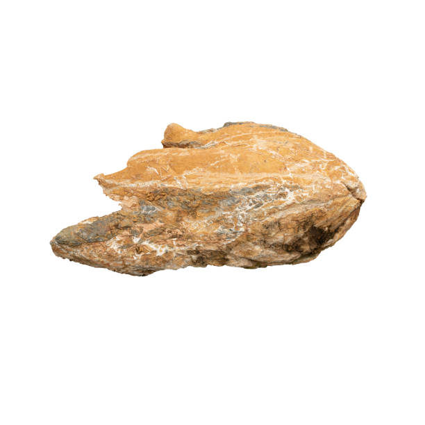 istock Big stones isolated on white the background. 1330676250