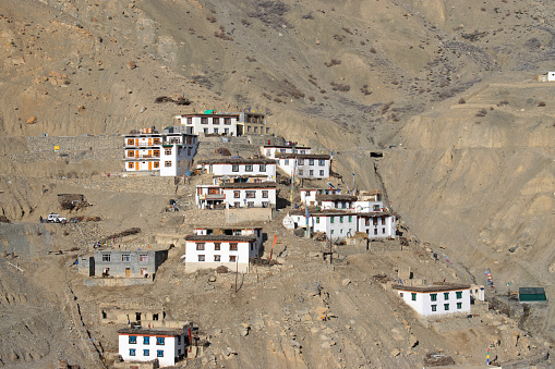 Dhankar Village, Spiti, Himachal Pradesh, India