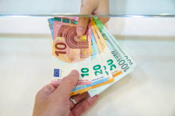 istock Exchange money for EUR, Exchange EUR. 1330690040