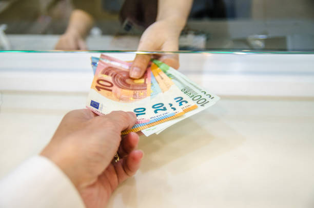 istock Exchange money for EUR, Exchange EUR. 1330691403
