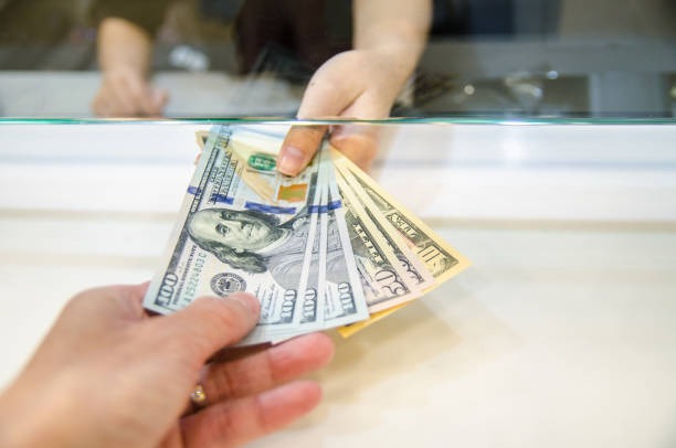 istock Exchange money, Exchange US dollar or American dollars (USD). 1330692377