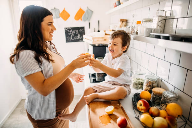 istock Family enjoying in kitchen 1330692729