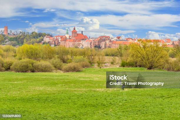 The Historical Town Of Grudziadz Poland Stock Photo - Download Image Now - Architecture, Atmosphere, Blue
