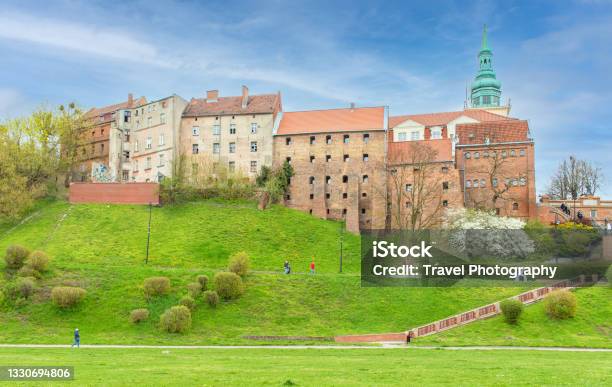 The Historical Town Of Grudziadz Poland Stock Photo - Download Image Now - Architecture, Atmosphere, Blue
