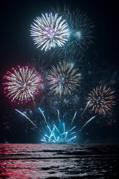 istock Fireworks In New Year Holidays 1330703776