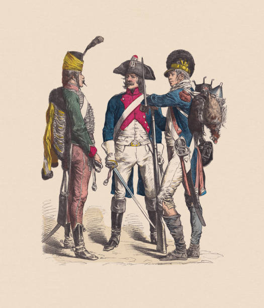 istock 18th century, last third, French Republic, hand-colored woodcut, published c.1880 1330711858
