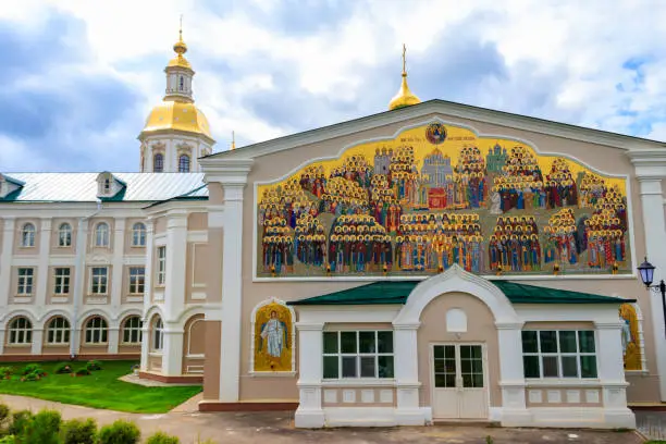 Holy Trinity-Saint Seraphim-Diveyevo convent in Diveyevo, Russia