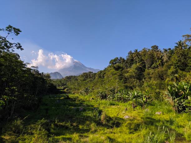 istock View of Merapi Volcano from Boyong River 1330729410