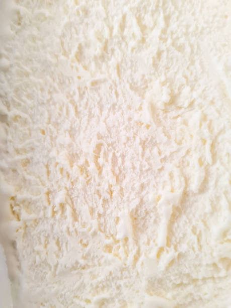 istock Close up look of Vanilla ice cream textures 1330731620