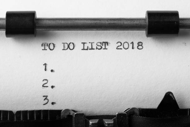 istock To do list 2018 - text message on the typewriter close-up 1330732410