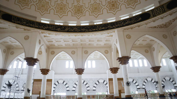 istock Mosque building, with modern interior and Middle Eastern characteristics 1330734766