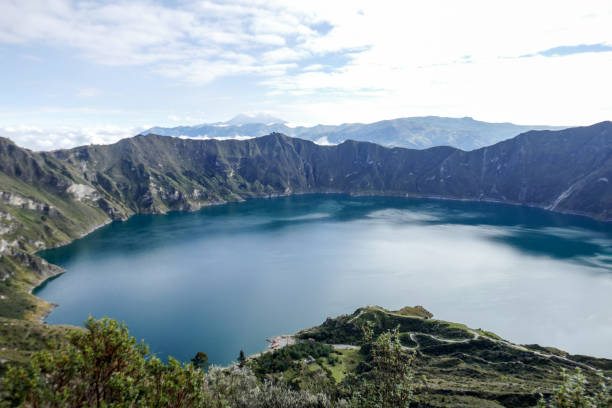 istock Lake Quilotoa, Ecuador 1330737042
