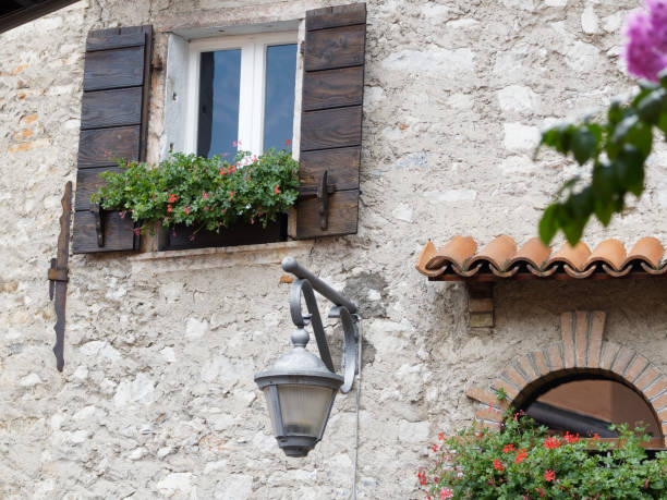 istock Old street lamp medieval 1330738882