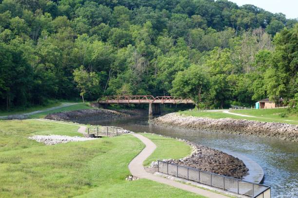 istock Winding Brook in the Valley 1330742528