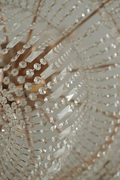istock Beautiful golden Classic Crystal Chandelier Close Up. Selective focus. 1330758414
