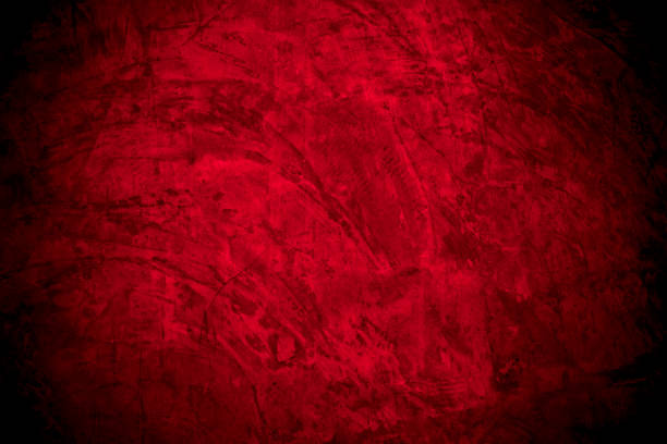istock Old wall texture cement black red  background abstract dark color design are light with white gradient background. 1330761174