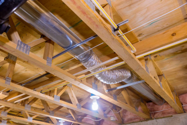 istock Under construction new home PVC waste water system rough plumbing 1330766831