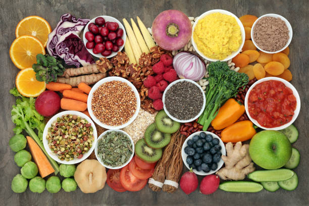 istock Immune System Boosting Healthy Vegan Food 1330767424