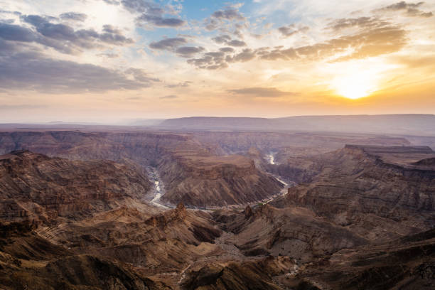 istock Sunset Over the Fish River Canyon in Namibia, Africa 1330770198