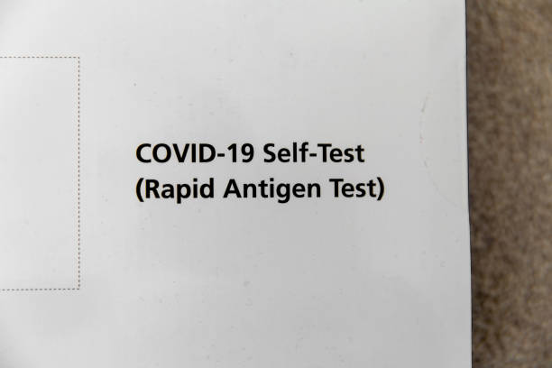istock Covid-19 - Rapid lateral flow UK test kit 1330776397