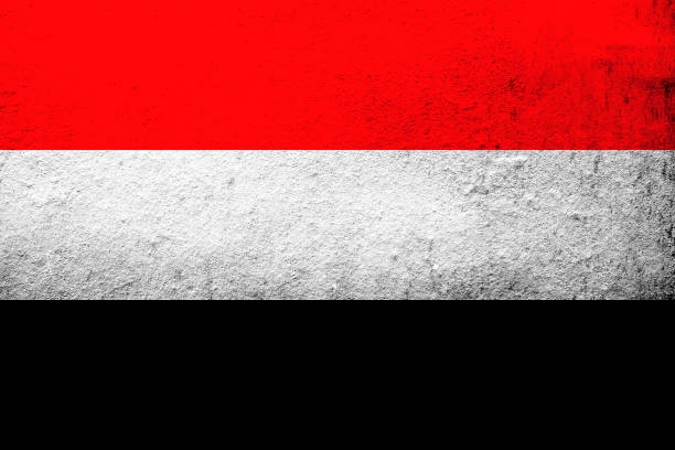 istock National flag of Yemen. Grunge background 1330777704