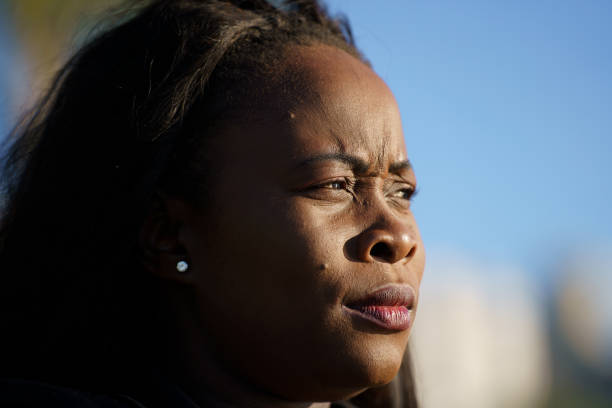 istock Black women enjoying the sunset 1330788543