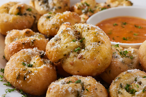 Soft and Chewy Parmesan Garlic Knots