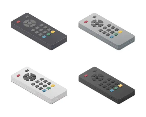 Vector illustration of remote