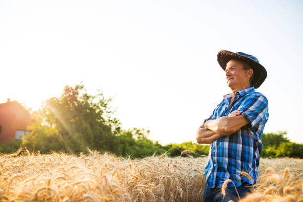 istock Male Farmer with Arms Crossed 1330797131