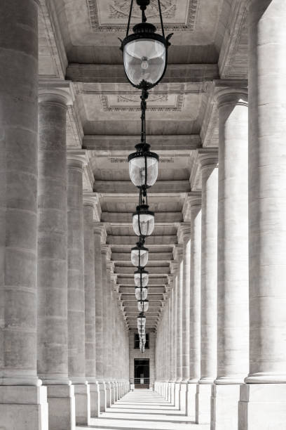 istock Colonnade in Palais Royal, Paris 1330798316
