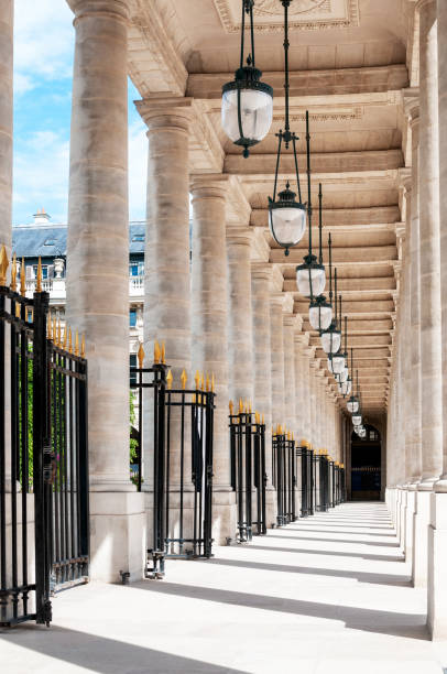 istock Colonnade in Palais Royal, Paris 1330798344
