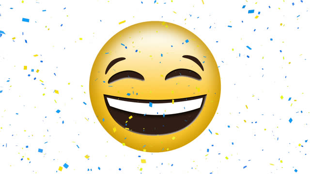Laughing face emoji Free Stock Video Footage Download Clips emoticon