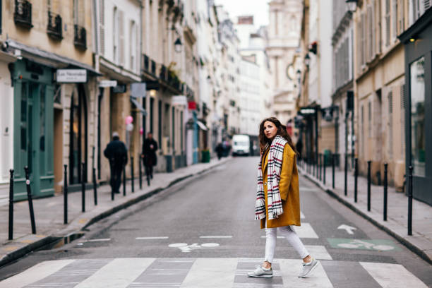 Beautiful girl in the  Paris