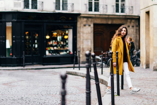 istock Beautiful girl in the  Paris 1330803128