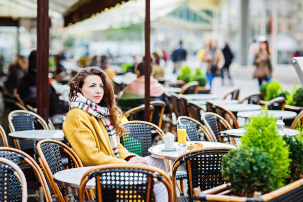 istock Beautiful girl in the  Paris 1330803992