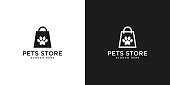 istock pets store logo vector design 1330819507