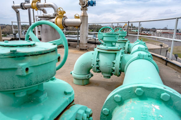 istock large water valve at waste water plant 1330820202