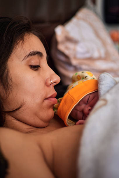 istock mother and newborn son 1330820247