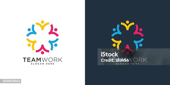 istock Abstract people vector design represents teamwork, diversity, signs and symbols. 1330820555