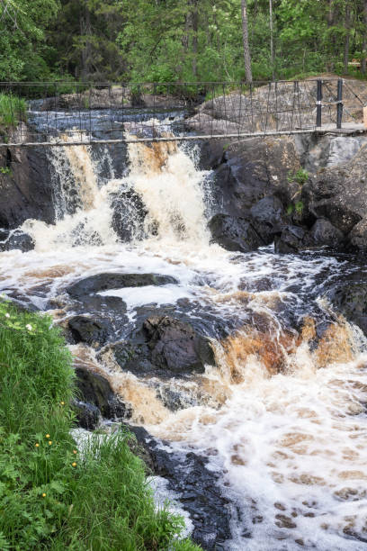 istock Waterfalls of Ruskeala on a summer day 1330833680