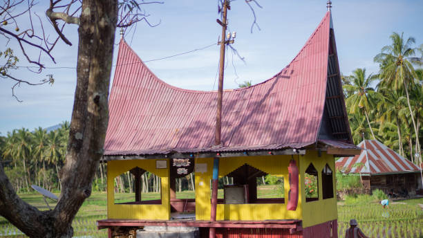 istock Ronda post with roof type named rangkiang 1330833881