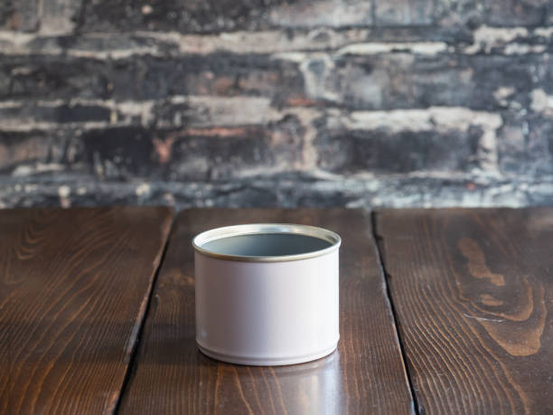 istock A canned material that contains food. 1330835520