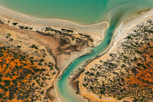 istock Abstract aerial photography, Useless Loop, Western Australia 1330841922
