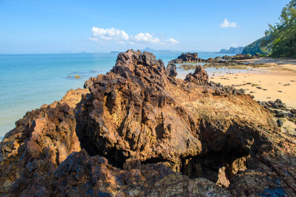 istock Beach on a sunny day with clear blue sky 1330848832