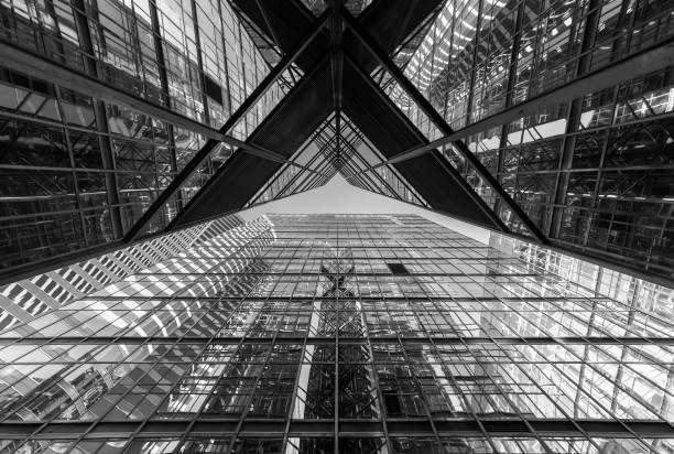 istock Exterior of modern architecture. Building abstract background 1330854695