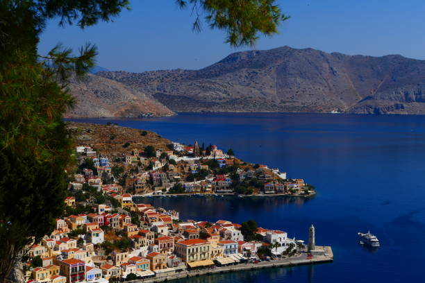 istock Symi, the village 1330859490