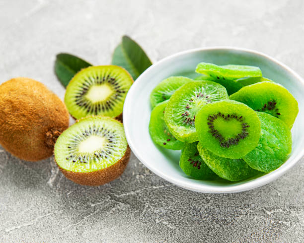 istock Pieces of dry kiwi 1330866956